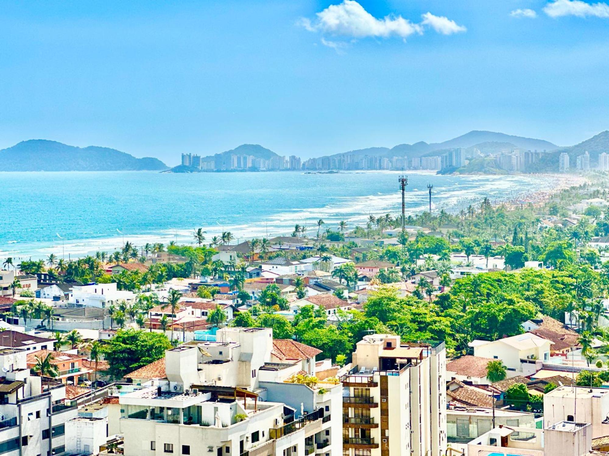Enseada Apto Novo Vista Mar Гуаружа Экстерьер фото